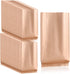 Disposable Paper Bag, 100 Pack Sanitary Napkin Disposal Bags, Sturdy and Waterproof Kraft Paper Bags for Feminine