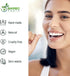 Biodegradable Mint Dental Tooth Lace Floss, 2X Refillable Flossers, 100% Organic Natural Teeth Silk Spool