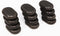 Newworldmassage 12pcs Black Volcanic Lava Massage Stone Set for Full Body - Natural