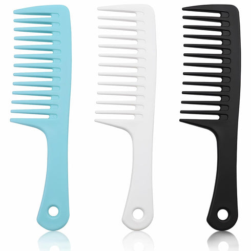 Wide Tooth Comb & Large Hair Detangling Comb, Durable Brush for Styling and Professional Hair Care