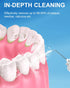 MySmile 10 PCS Replacement Jet Tips, Oral Irrigator Nozzle Set Compatible with Waterpik, Includes Classic, Periodontal