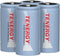 Tenergy C Size Battery 1.2V 5000mAh High Capacity NiMH Rechargeable, 4 Pack for Toys and More