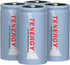 Tenergy C Size Battery 1.2V 5000mAh High Capacity NiMH Rechargeable, 4 Pack for Toys and More