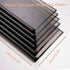VOWOVOSDAY 20 Pcs Black Flower Wrapping Paper, Waterproof Floral Bouquet Packing Material with Ribbon for DIY Craft Gift