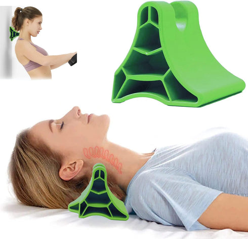 KimDaro Occipital Release Tool, Suboccipital Release Device, Red, Neck Wedge, and Neck Shoulder