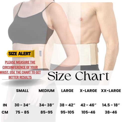 Hernia Belts for Men & Women, Abdominal Binder for Recovery, Secure Fit Hernia Belt for Women, Comfort Belly Belt,