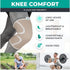 Modvel Compression Knee Brace for Women & Men - 2 Pack Knee Brace for Running Knee Pain, Workout Sports Support