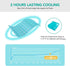 Head Ice Pack for Migraine Relief - 2 Hours Long Lasting Cold Therapy Flexible Cold Pack Cooling Mask for Headache,