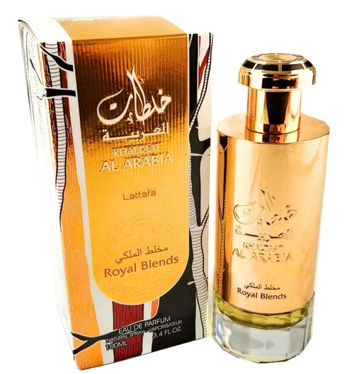 Lattafa Prestige Khaltat Al Arabia Eau de Parfum Spray, 3.4 Ounce for Unisex
