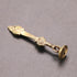 UCCKEYI Brass Retro Sword Carving Smoking Pipe Tamper Tobacco Tamping Tool Press Artware