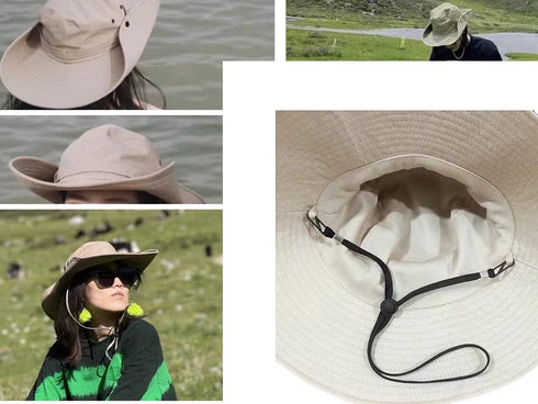 Xianglangsuccess 6 Pieces Hat/Visor Sling, Adjustable Strap Buckle, Detachable Sun Hat Strap