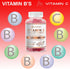 O NUTRITIONS Vitamin B Complex Vegan Gummies - 1 Pack, with B12, B7, B6, B3, B5, B8, B9 for Stress & Energy