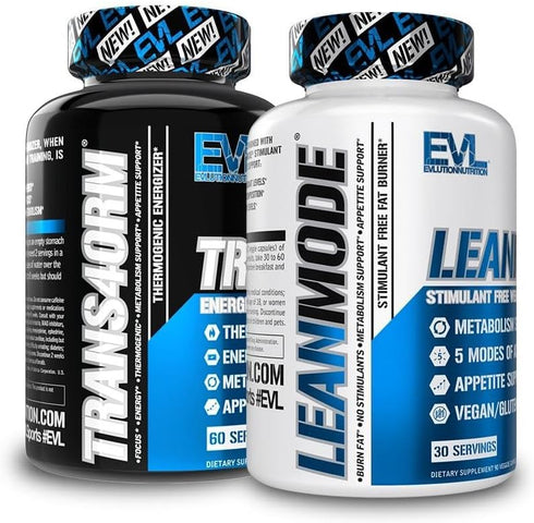 EVL Weight Loss Support Stack - Thermogenic Fat Burner Pills with Green Coffee Bean Extract & Forskolin