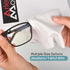 12 Pack 20x20cm/8”x8” Large Microfiber Cleaning Cloth for Eyeglasses, Luxury Suede Glass Cleaner for Gentle Lint-Free