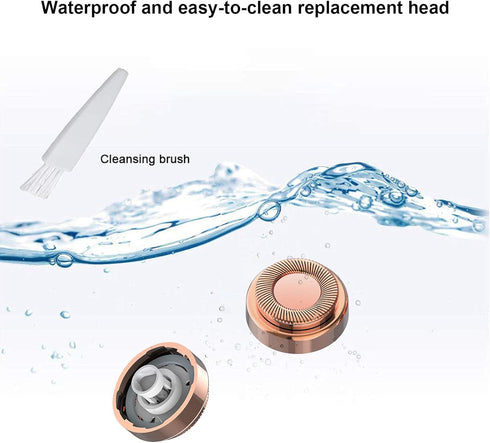 LINMEI Replacement Heads for Finishing Touch Flawless GEN 1 Hair Remover (18K Gold, 1pcs)