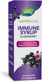 Nature's Way Sambucus Elderberry Immune Syrup, Daily Immune Support, Black Elderberry Extract, 8 Fl Oz