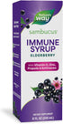 Nature's Way Sambucus Elderberry Immune Syrup, Daily Immune Support, Black Elderberry Extract, 8 Fl Oz