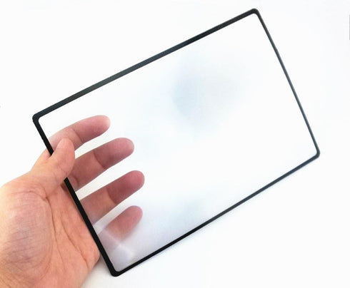 yueton 5pcs Magnifying Lens 3X Fresnel Magnifier for Reading