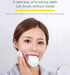 VIDECOR 360 Adult Smart U Shape Degrees Sonic Electric Toothbrush Silicone Automatic Travel U-Shaped Toothbrush,Blue