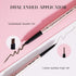 Music Flower Double Ended Eyebrow Pencil, Waterproof Natural Brow Enhancing Pen, Long Lasting Makeup, Light Brown