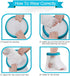 Waterproof Foot Cast Cover for Shower, Adult Reusable Watertight Protector for Foot Surgery, Bandages, Wounds