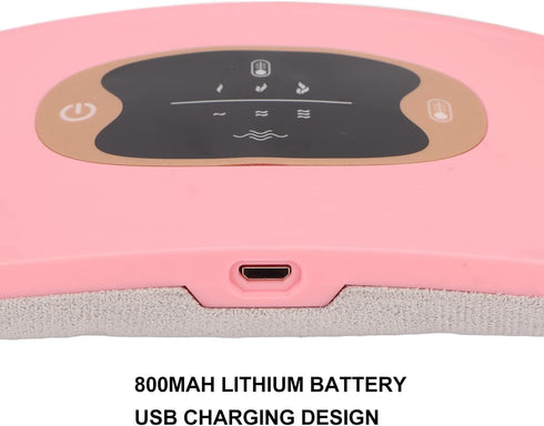 Pad,3 3 Heating Pad for Cramps, Menstrual Portable Heating Heat Levels and Massage Modes Portable Cordless Heating Pad