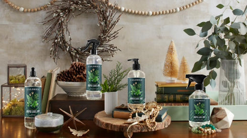 Caldrea Linen and Room Spray Air Freshener - Juniper Laurel Mint Scent, 16 oz