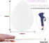 Non Slip Shoes Pads - Self-Adhesive Shoe Grips, Rubber Anti-Slip Sole Stick Protector (Clear, 3 Pairs)
