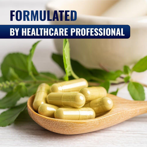 Vitamatic Quercetin 500 mg - 120 Vegetarian Capsules for Cardiovascular Health (Non-GMO, Gluten Free, Vegan)