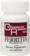 Cardiovascular Research Ferritin Capsules, 60 Count for Iron Support