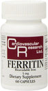 Cardiovascular Research Ferritin Capsules, 60 Count for Iron Support