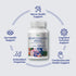 Benfotiamine 600mg Supplement - 120 Veggie Capsules for Max Boost Bioavailable Thiamine B1 Levels