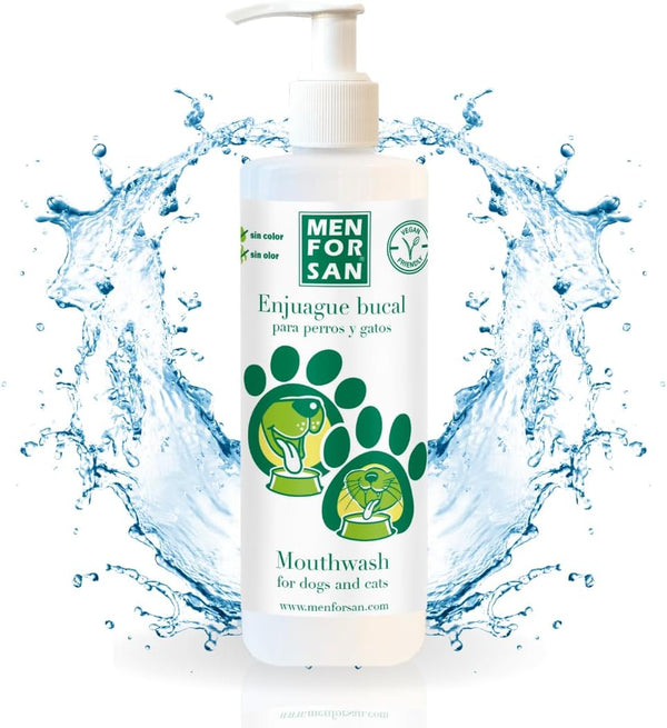 MENFORSAN Mouthwash Anti-Tartar | for Dogs & Cats | Doesn't Alter Drinking