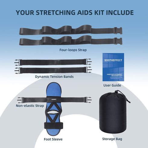 SOOTHEFFECT Knee Replacement Recovery Aids, Ice Machine Knee Surgery Recovery Equipment, Physical Therapy Equipment