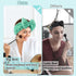 Shintop Face Wash Headband, Soft Makeup Headband with Cute Bow Elastic Spa Headband for Skincare Facial Mask Showers (Pea Green)