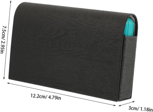 Weekly Medicine Organizer Box with Compartments Portable Reusable Pill Case with Lid and Storage Bag Compact Organizer