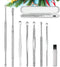 Ear Pick Ear Curette Earwax Removal Tool Kit - 8 Pcs Stainless Steel Hygiene Care Sets