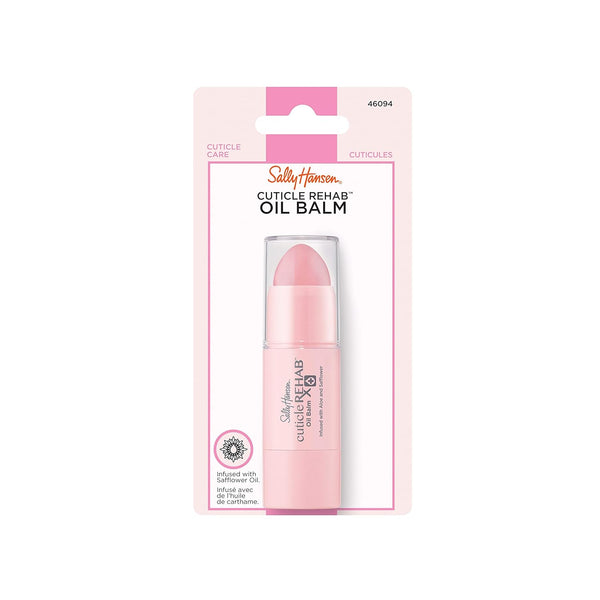 Sally Hansen Cuticle Rehab Oil Balm, Natural Essential Oil with Vitamin E for Dry Nails and Cuticles