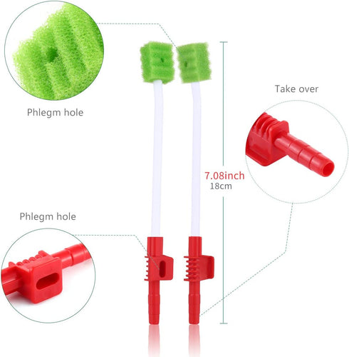 Wellgler's Oral Care Single Use Suction Swab(box of 30)
