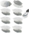 Dish Cleaning Soap Dispensing Brush Refills for OXO - 8 Pack Brush Head Replacement for Scrubber (Grey)