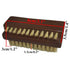 Wooden Nail Brush Cleaner Rosewood Two Sided in Natural 100% Boar Bristle for Cleaning Hand Finger Foot Toe, Fingernail Toenail Scrub Brush for Men Women Kids Manicure Pedicure Care (4)