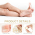 NQEUEPN 75pcs Corn Cushions, Corn Pads for Toes Latex Sponge Foot Callus Pads Self-Adhesive Foot Care Cushions