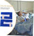 HAKIDZEL 4Pcs Patient Hospital Limb Holders for Blue Strap for Bedridden Safety Easy to Use with Quick Release Buckle