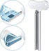 ZOCONE Toothpaste Squeezer, 6pcs Metal Tube Squeezer Key, Stainless Steel Toothpaste Roller for Paint, Cream, Cosmetic