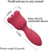 OJEKAI 10 9 5.12 Inch, Handheld Mini Massager, Adjustable Speeds, Waterproof, Bionic Design with Massage Nodes