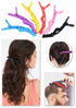 AKOAK 6 PCS Professional Anti-Slip Crocodile Clip, Large Styling Hair Clip for Women