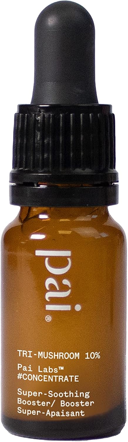PAI SKINCARE Organic Pai Labs Tri-Mushroom Super Soothing Booster | Natural, Vegan, Sensitive Skincare (0.3 fl oz | 10