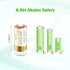 EBL 6 Volt 4LR44 Dog Collar Batteries (10 Pack) 6V Alkaline Batteries 476A / PX28A / A544 / K28A