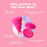 Intimina Lily Cup One – The Collapsible Menstrual Cup for Beginners, Teen Users