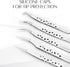 Lankiz Lash Tweezers for Eyelash Extensions, Stainless Steel Straight and Curved Volume Tweezers Set (5PCS-Silver)